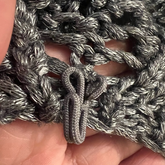 Chico’s sweater vest grey size 2 - Picture 3 of 4